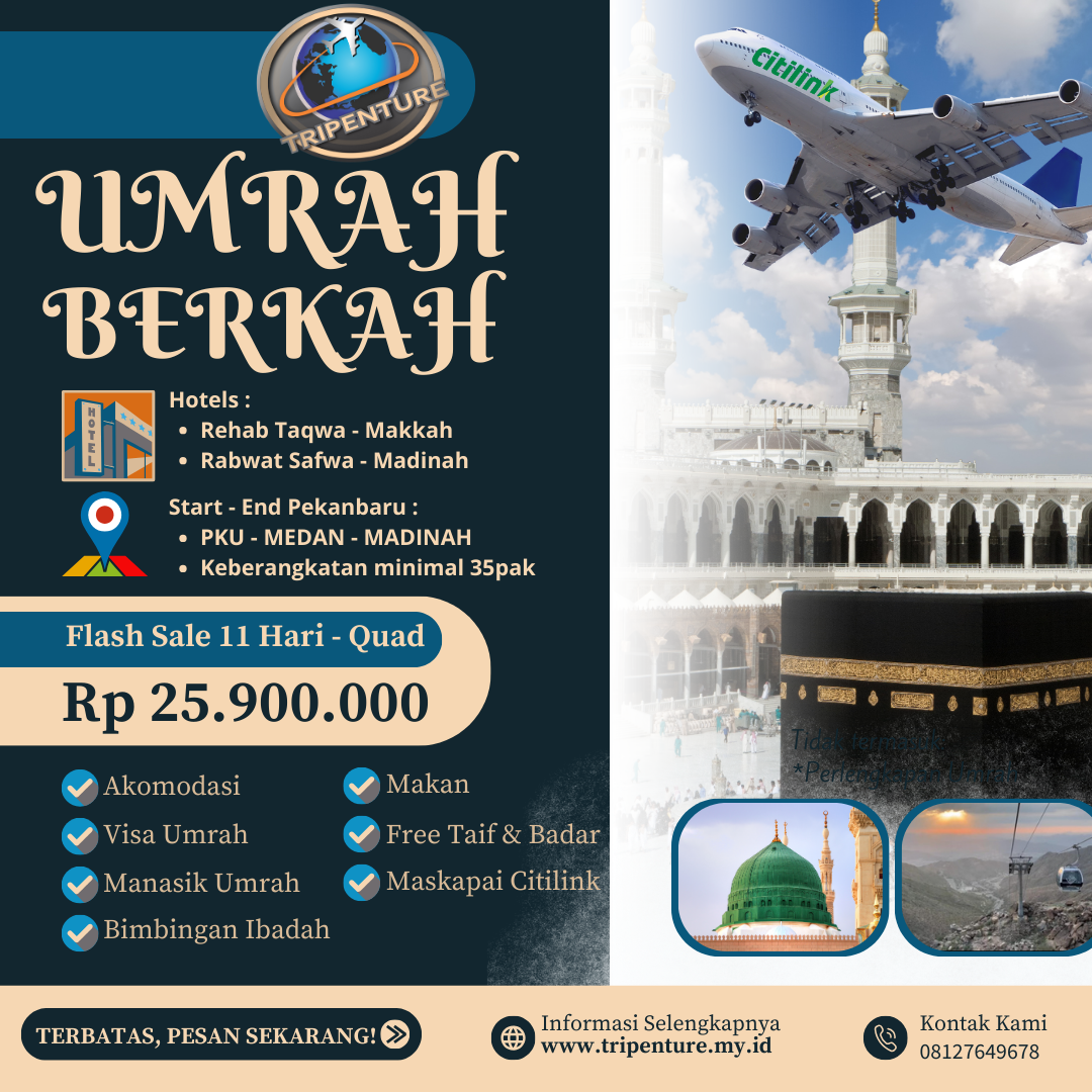 Umrah Berkah (Reguler)